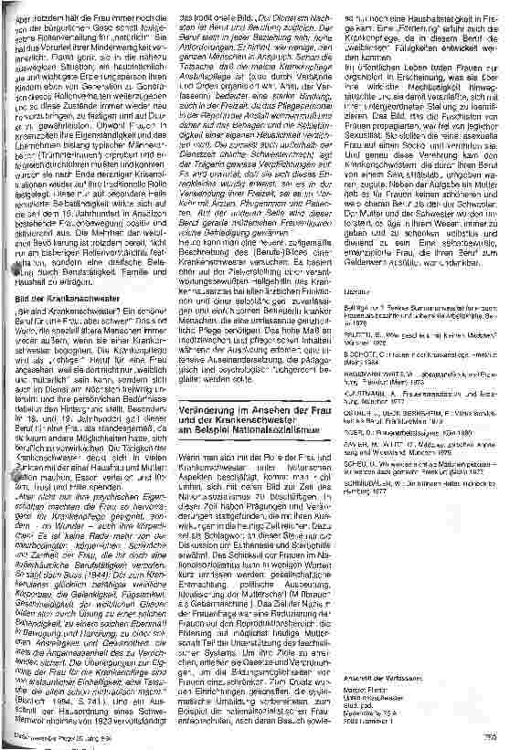 Vorschauseite 2: Emanzipation von der Frauen-Rolle, Voraussetzung der Berufsrollen- Emanzipation der Krankenschwester Teil 1