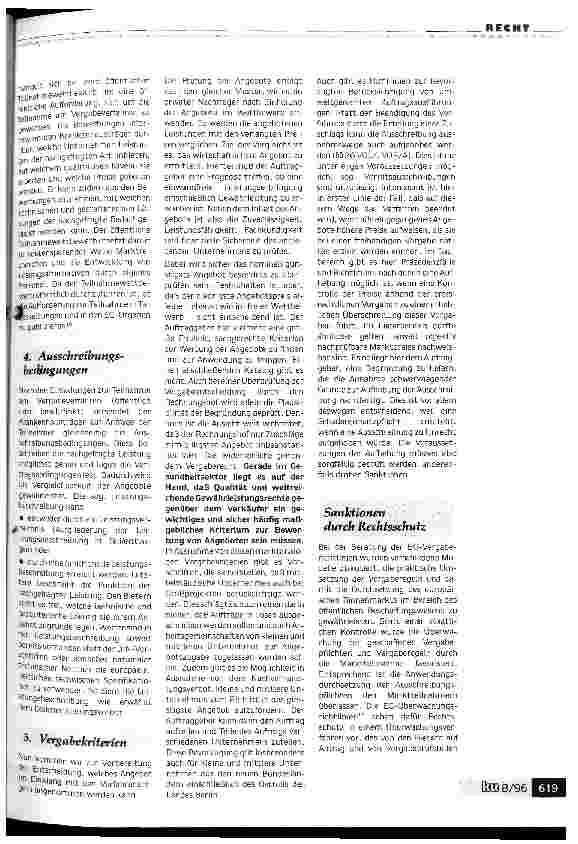 Vorschauseite 3: Die Vergabe von Bau-, Einkaufsund Dienstleistungsafträgen durch Krankenhäuser - Teil II