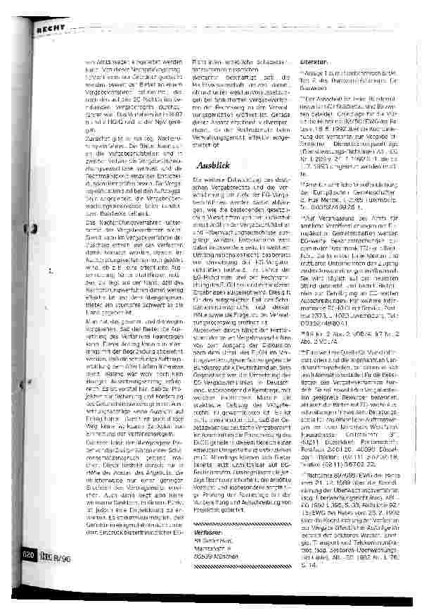 Vorschauseite 4: Die Vergabe von Bau-, Einkaufsund Dienstleistungsafträgen durch Krankenhäuser - Teil II