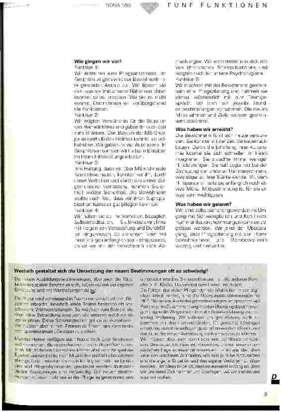 Vorschauseite 3: Die fünf Funktionen Uns selber besser kennenlernen