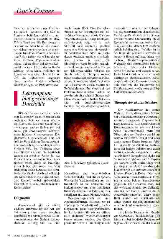 Vorschauseite 2: Entzündliche Darmerkrankungen Colitis ulcerosa und Morbus Crohn