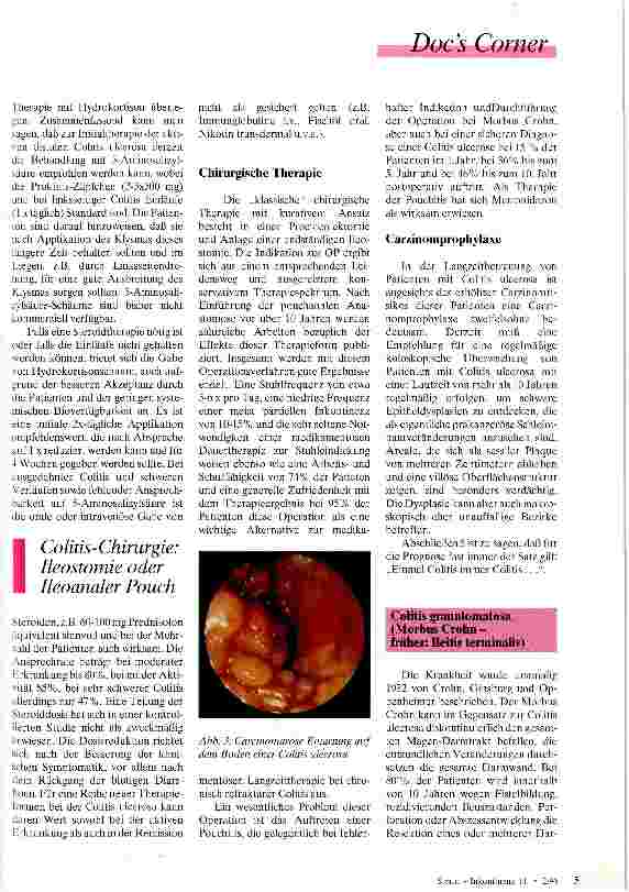 Vorschauseite 3: Entzündliche Darmerkrankungen Colitis ulcerosa und Morbus Crohn