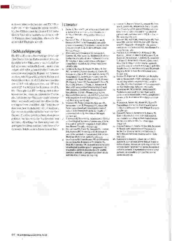 Vorschauseite 4: Rheumatoide Vaskulitis