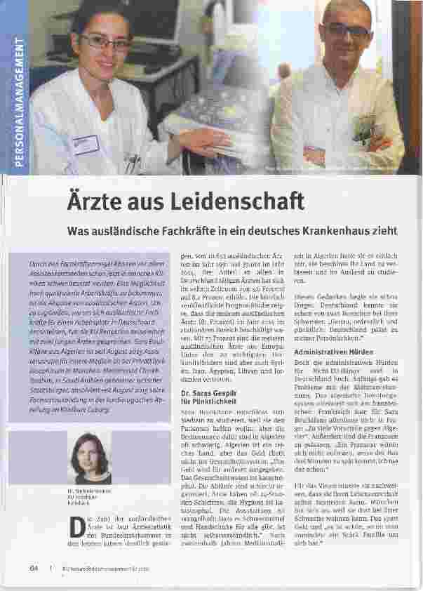 Vorschauseite 1: Ärzte aus Leidenschaft