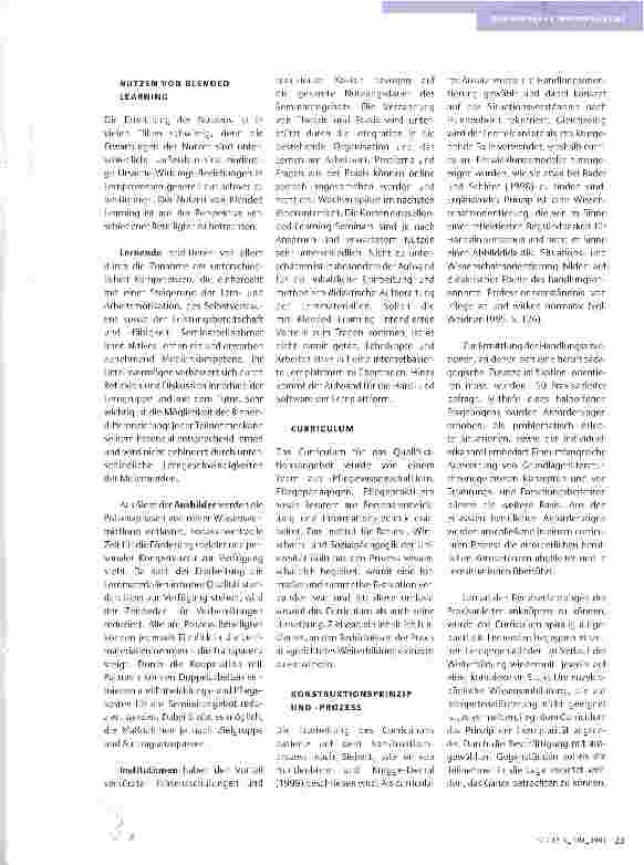 Vorschauseite 2: DAS NETZ NUTZEN