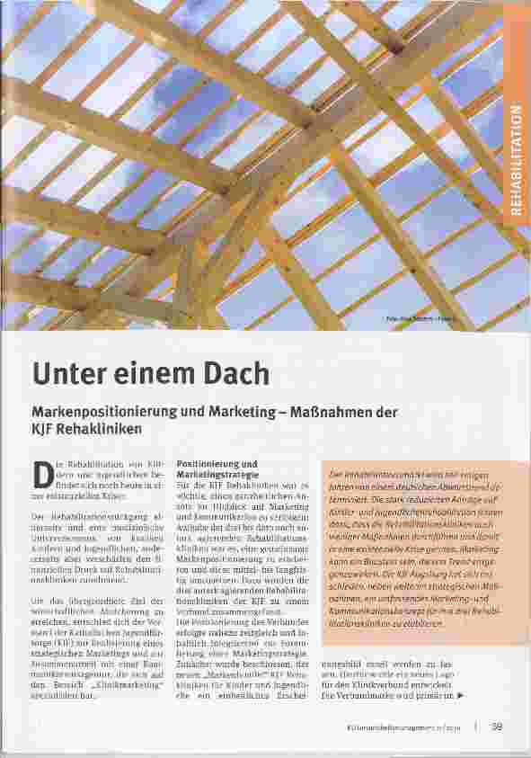 Vorschauseite 1: Unter einem Dach