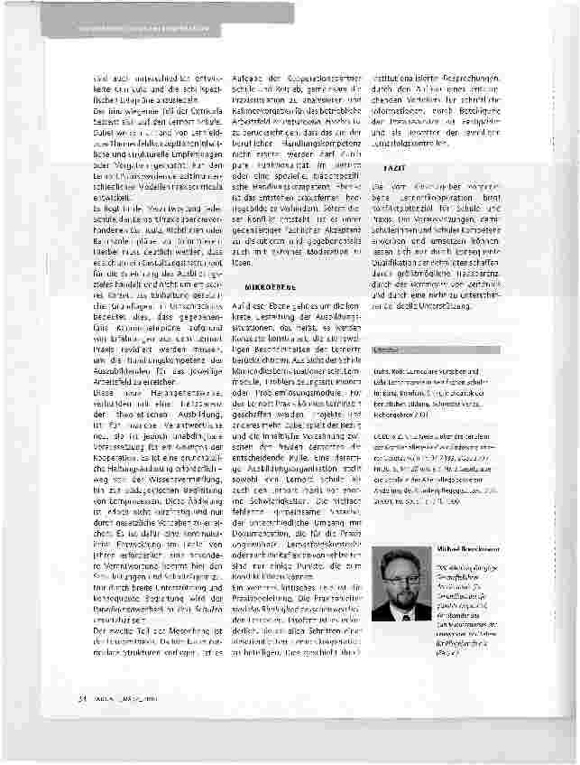 Vorschauseite 2: ENTWICKLUNG BRAUCHT ZEIT