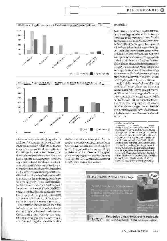 Vorschauseite 4: Die Transparenz des Pflegemarktes in Dresden:Wer die Wahl hat, hat die Qual