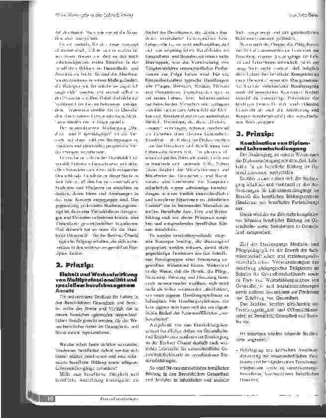 Vorschauseite 2: Neue Konzepte in der Lehrerbildung