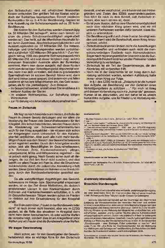Vorschauseite 4: Zivilschutz - tragen wir eine Verantwortung?