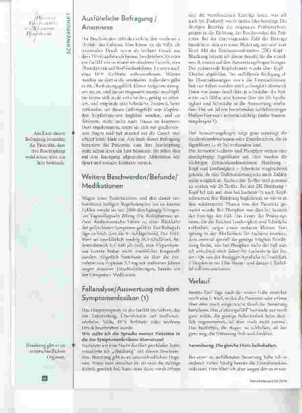 Vorschauseite 2: Homöopathie - Hormone - Histamin