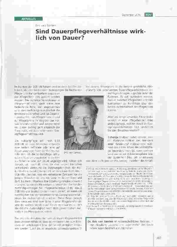 Vorschauseite 1: Sind Dauerpflegeverhältnisse wirklich von Dauer?