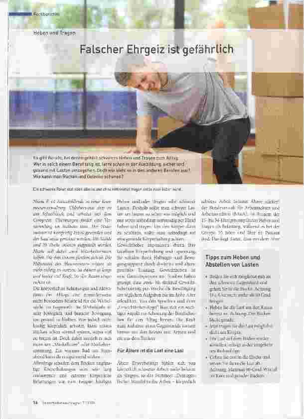 Vorschauseite 1: Falscher Ehrgeiz ist gefährlich