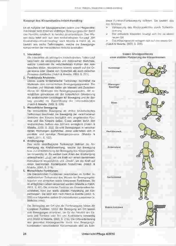 Vorschauseite 2: Kinaesthetics-Infant-Handling