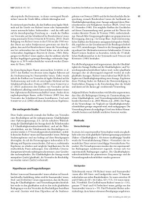 Vorschauseite 3: Causa finita: Der Einfluss von Vorstrafen auf gerichtliche Entscheidungen