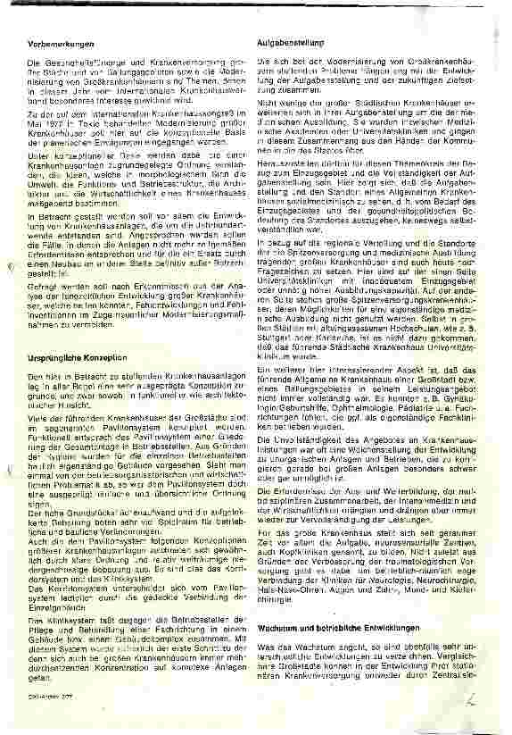 Vorschauseite 2: Konzeptionelle Basis der Modernisierung von Großkrankenhäusern