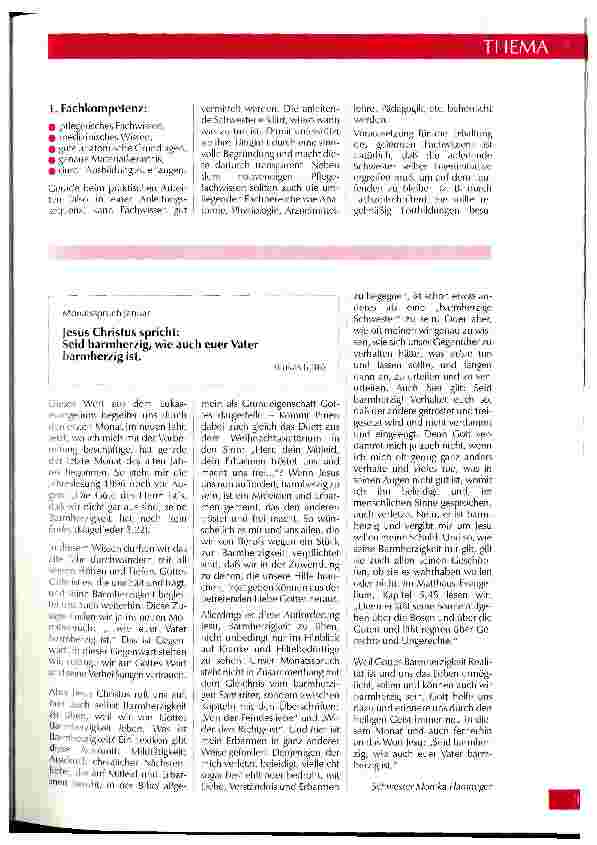 Vorschauseite 2: Kompetenzen und Qualifikation einer anleitenden Schwester