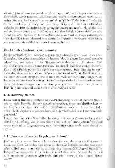 Vorschauseite 2: In Hoffnung sterben Der Kranke und die Menschenrechte, 3. Teil