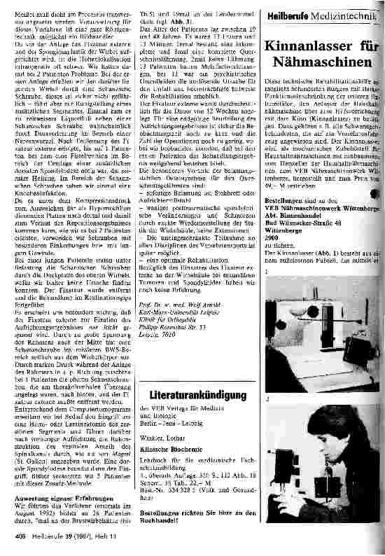Vorschauseite 3: Der Fixateur externe bei der Behandlung von Wirbelbrüchen