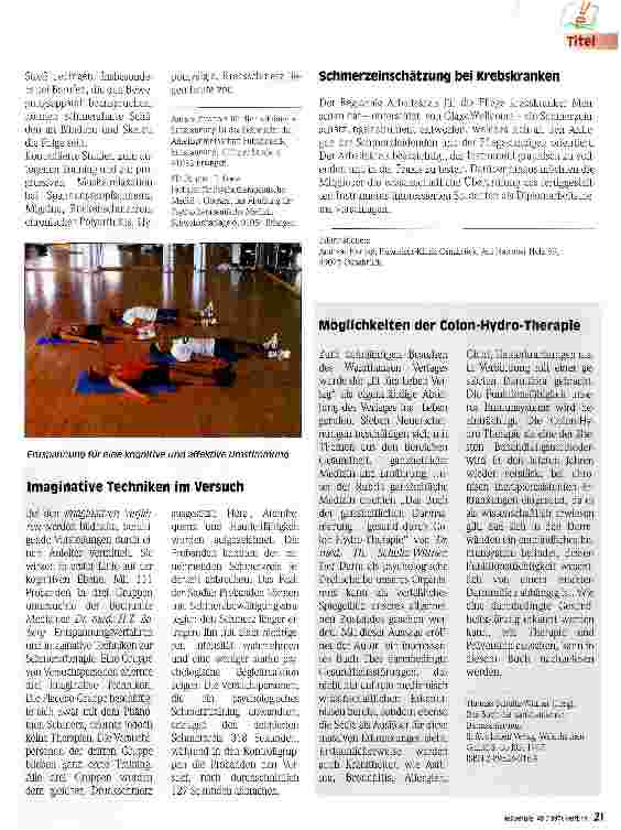 Vorschauseite 2: Wege zur Entspannung