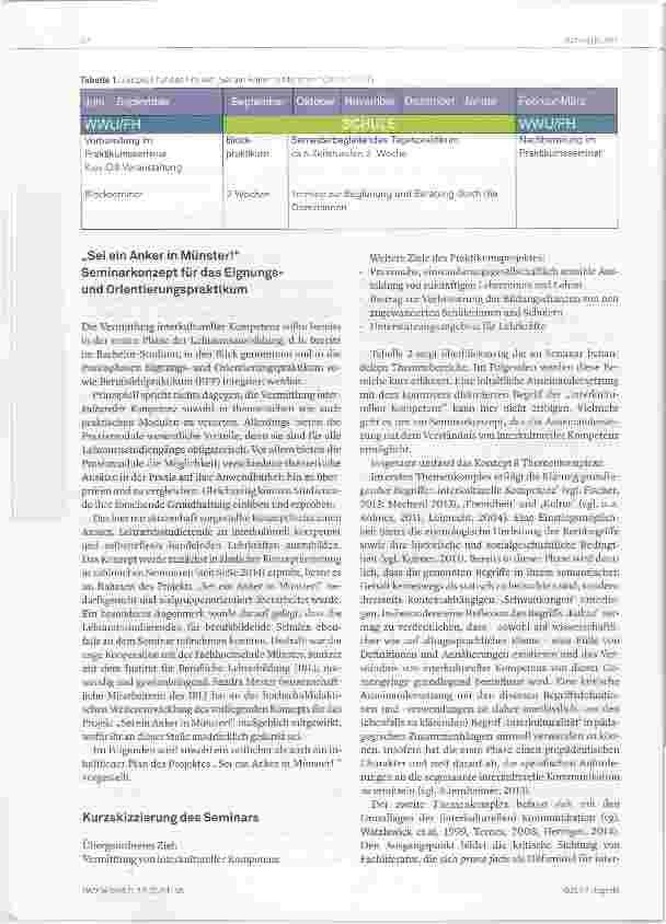 Vorschauseite 2: Interkulturelle Kompetenz in der Lehrer / innenbildung