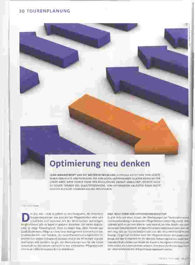 Vorschauseite 1: Optimierung neu denken