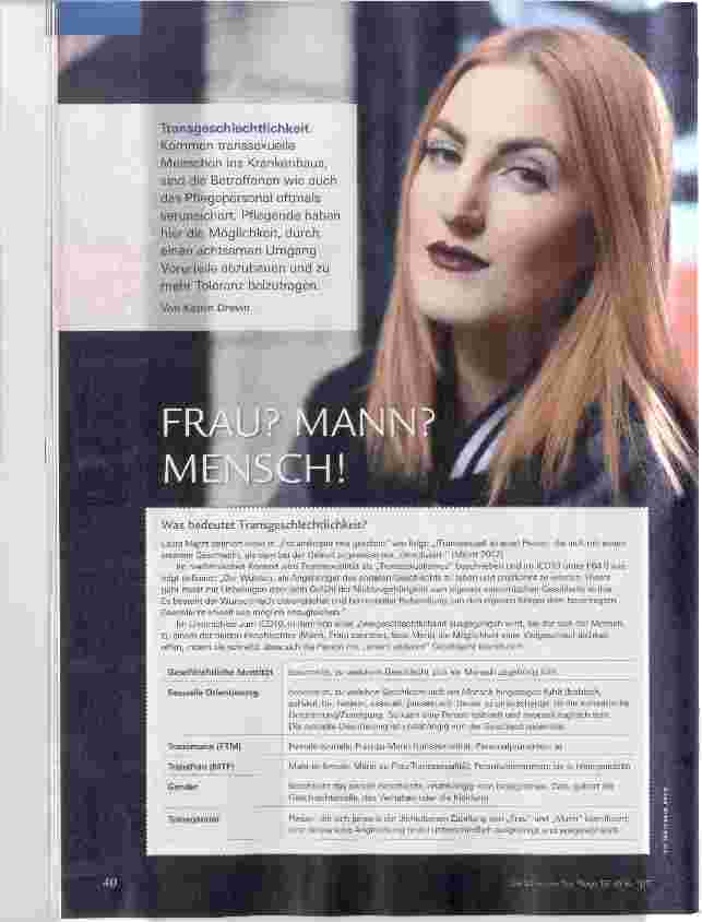 Vorschauseite 1: Frau? Mann? Mensch!
