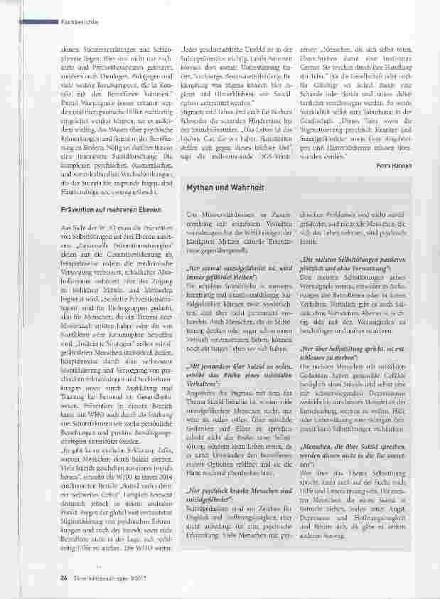 Vorschauseite 3: Der Kampf gegen das Stigma