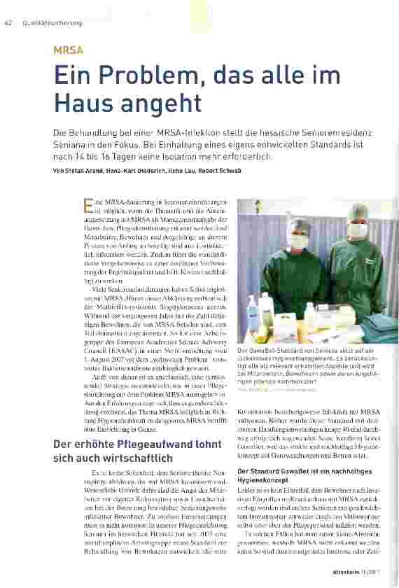 Vorschauseite 1: Ein Problem, das alle im Haus angeht