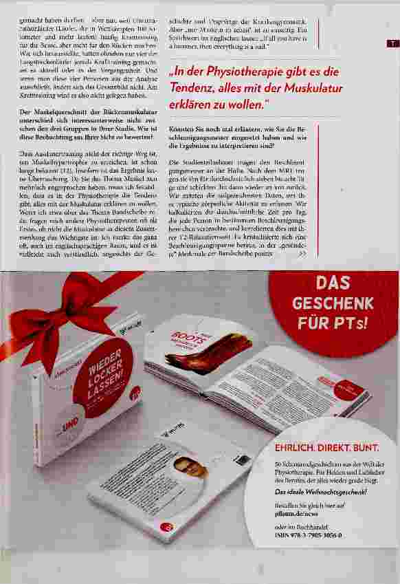 Vorschauseite 4: Läuft bei dir! Den anabolen Stoffwechsel der Bandscheiben ankurbeln