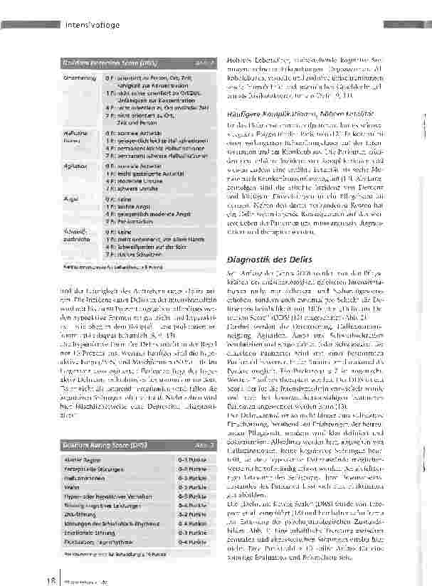 Vorschauseite 3: Krank, verwirrt, Intensivpatient