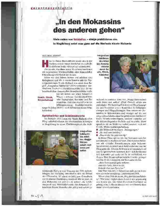 Vorschauseite 1: In den Mokassins des anderen gehen