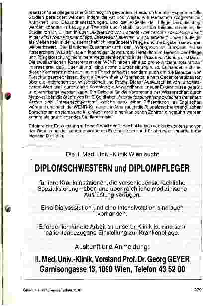 Vorschauseite 4: Zukunftsperspektiven in der Krankenpflegeausbildung 2. Teil