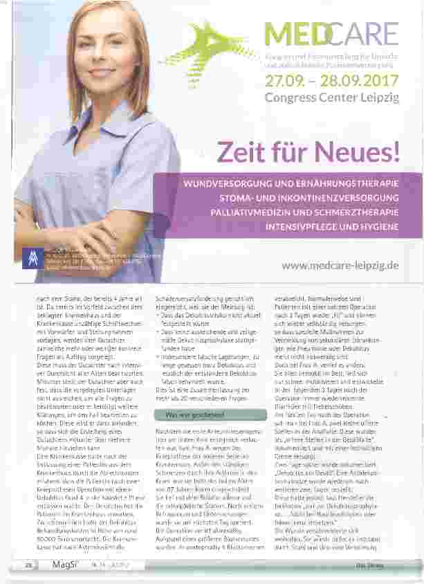 Vorschauseite 6: Dekubitus: wenn Druckgeschwüre Druck machen!