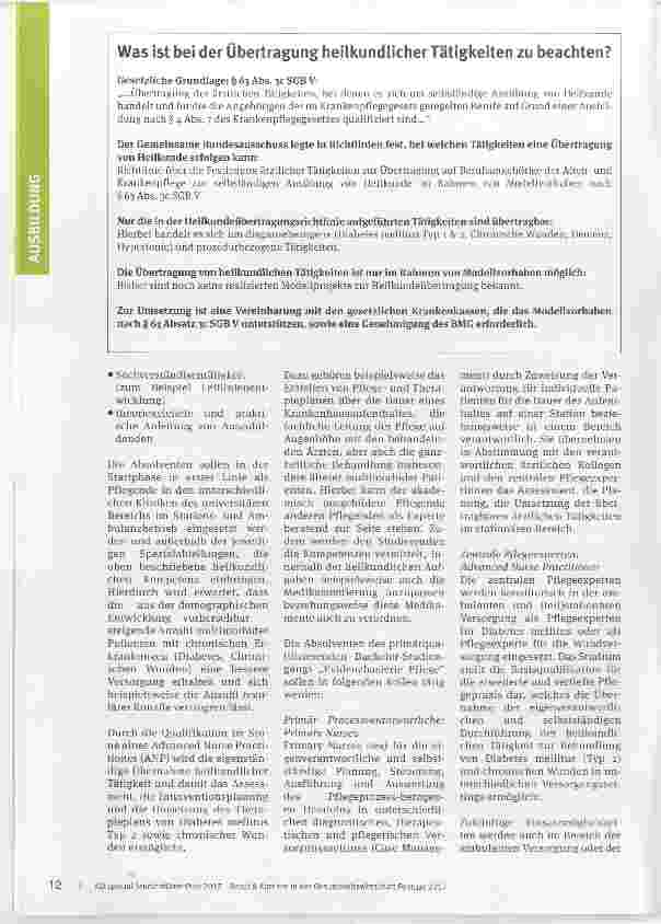 Vorschauseite 3: Evidenzbasierte Pflege