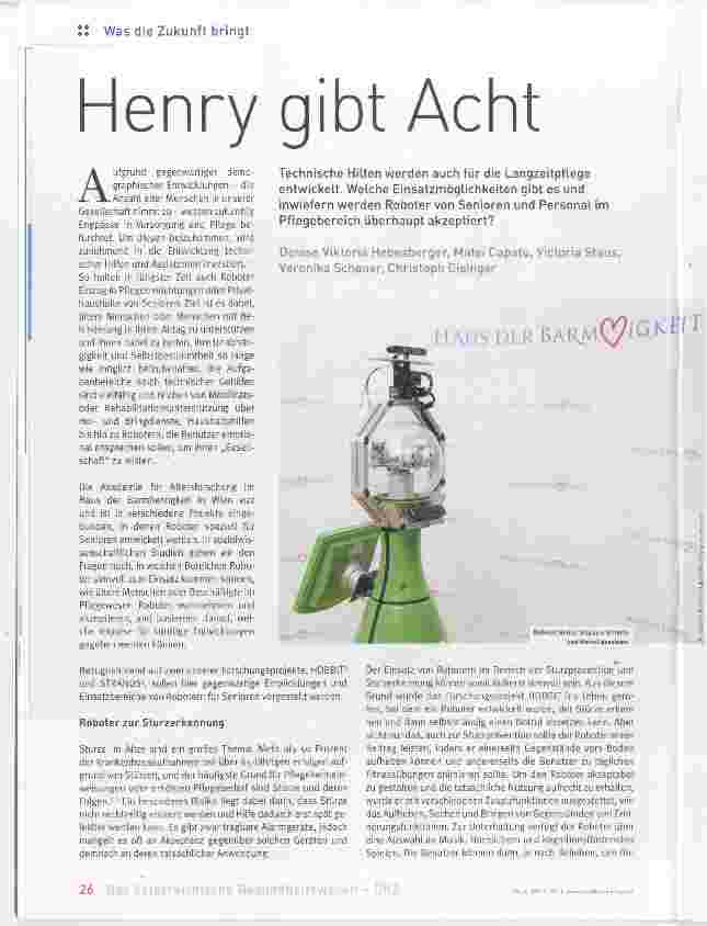 Vorschauseite 1: Henry gibt Acht