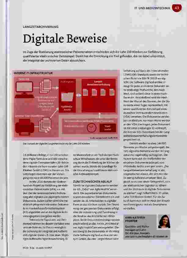 Vorschauseite 1: Digitale Beweise