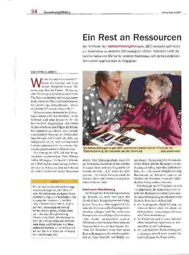 Vorschauseite 1: Ein Rest an Ressourcen