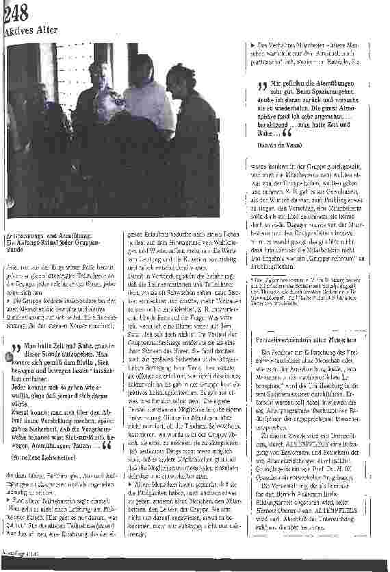 Vorschauseite 3: Ich bewege mich! / Neue Formen und Inhalte für die Gruppenarbeit