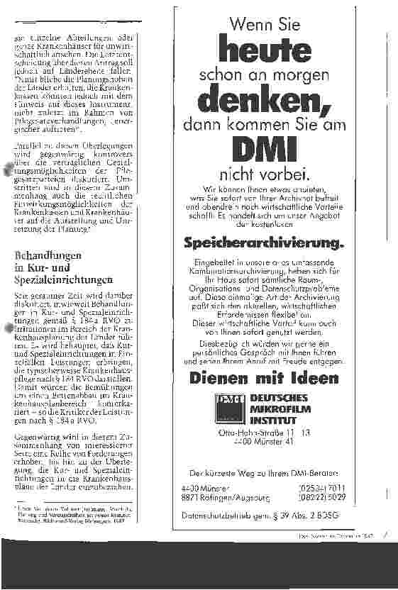 Vorschauseite 4: Das Krankenhaus im Fadenkreuz der Strukturreform
