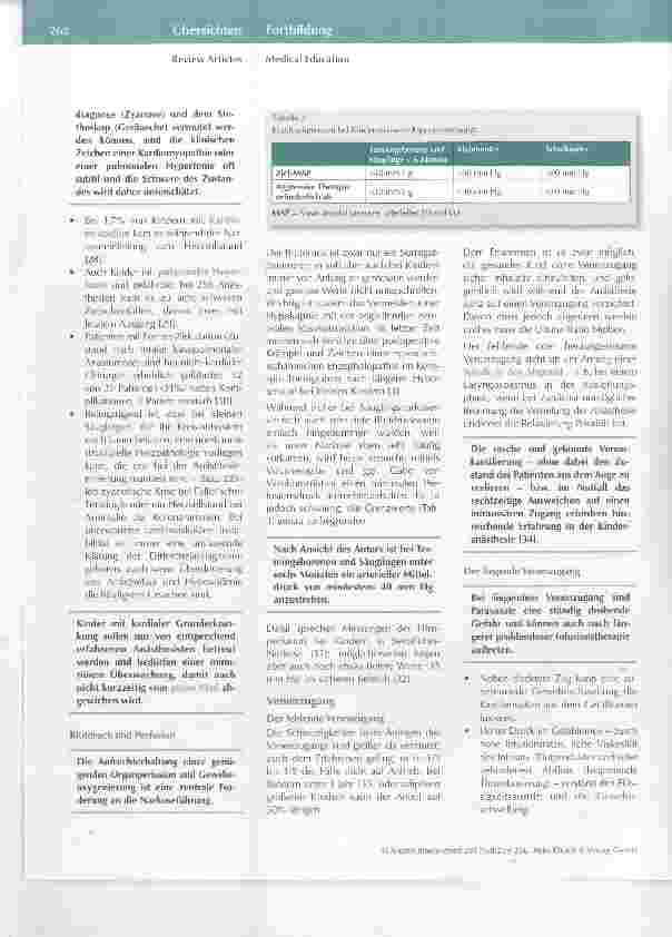 Vorschauseite 4: Komplikationen in der Kinderanästhesie