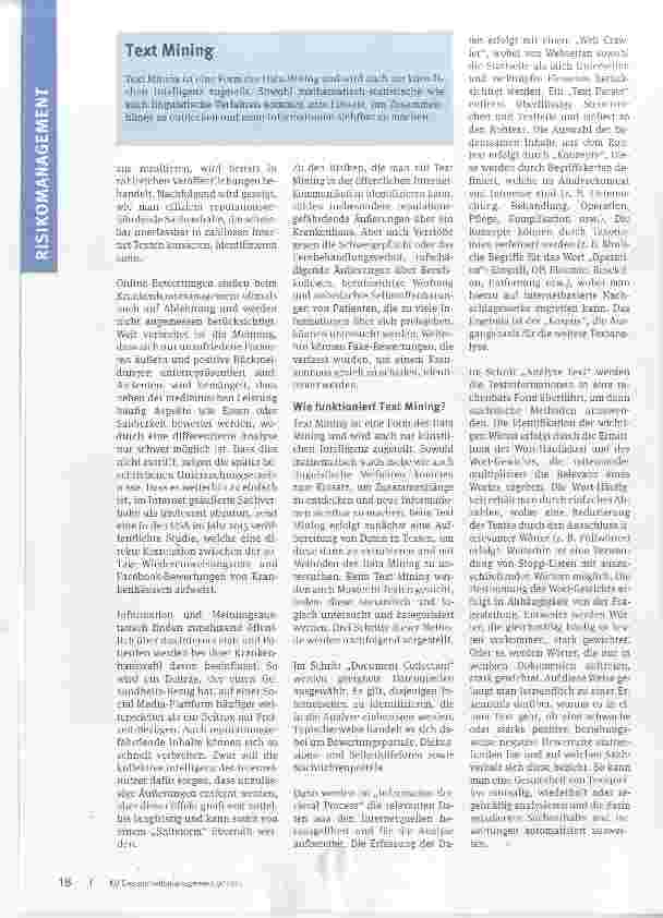 Vorschauseite 2: Frühwarnradar für das Internet