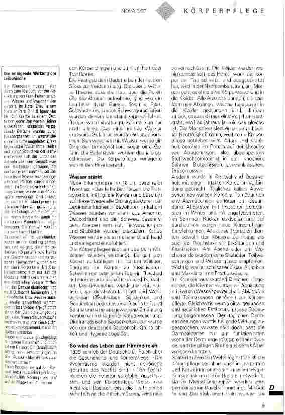 Vorschauseite 4: Körperpflege: Spiegelbild der Gesellschaftsnormen
