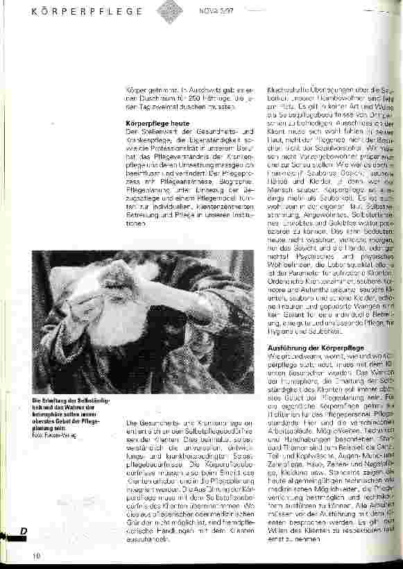Vorschauseite 5: Körperpflege: Spiegelbild der Gesellschaftsnormen