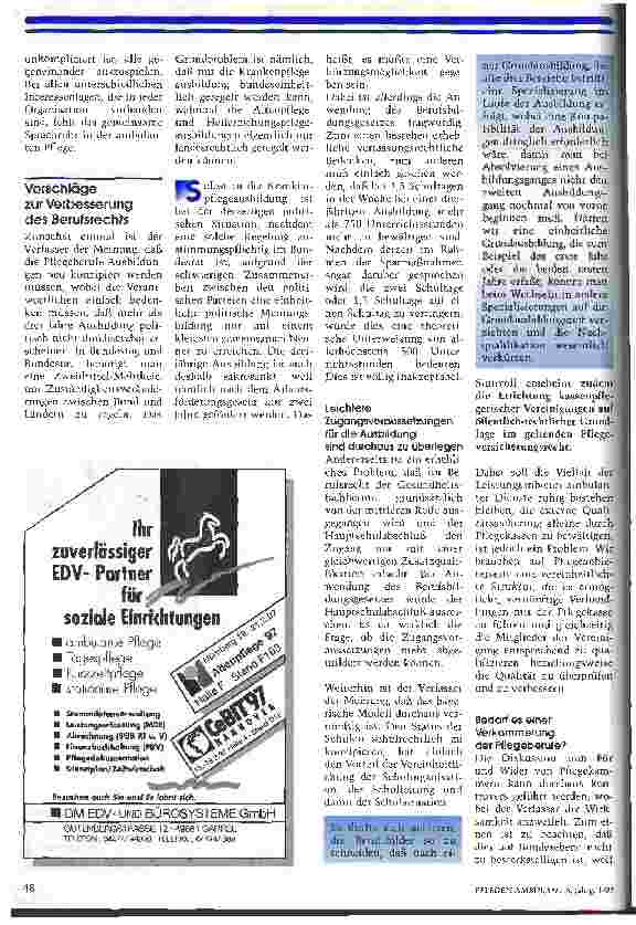 Vorschauseite 4: Perspektiven zum Berufsrecht der ambulant Pflegenden