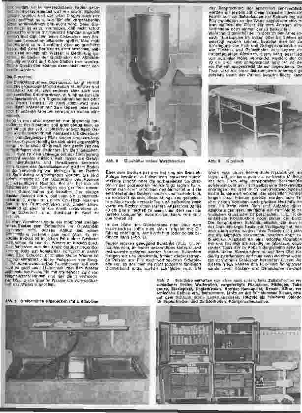 Vorschauseite 2: Grundlagen und Technik des Gipsverbandes 2. Folge: 1. Gips (Fortsetzung) 2. Gipsraum
