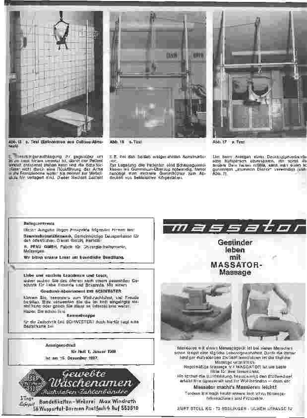 Vorschauseite 4: Grundlagen und Technik des Gipsverbandes 2. Folge: 1. Gips (Fortsetzung) 2. Gipsraum