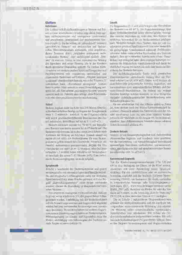 Vorschauseite 2: Pathogenese, Diagnostik und Behandiung von Redeflussstörungen