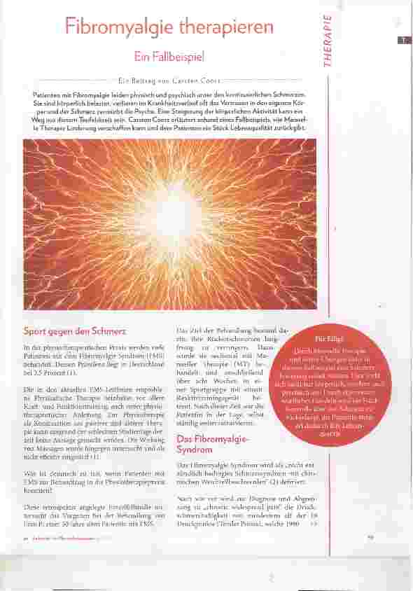 Vorschauseite 1: Fibromyalgie therapieren