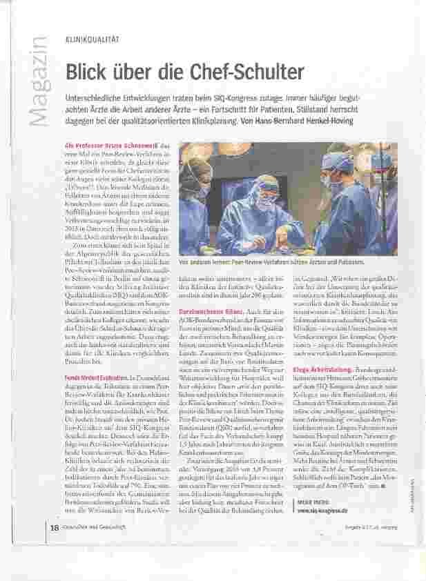 Vorschauseite 1: Blick über die Chef-Schulter